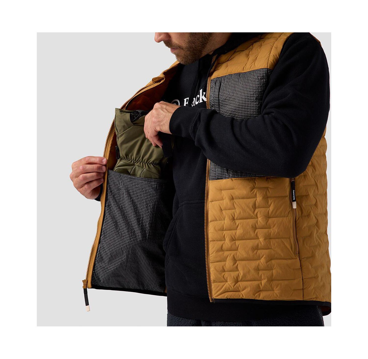 Men's Peale Primaloft Stitch-Free Baffle Stretch Vest