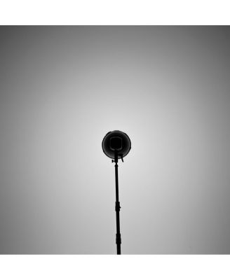 45-Degree Deep Focus Reflector with Honeycomb Grids & Diffusion, Bowens-Mount, Silver/Black