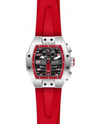 Men's 47367 Invicta Racing Quartz Multifunction Black, Red Dial Watch