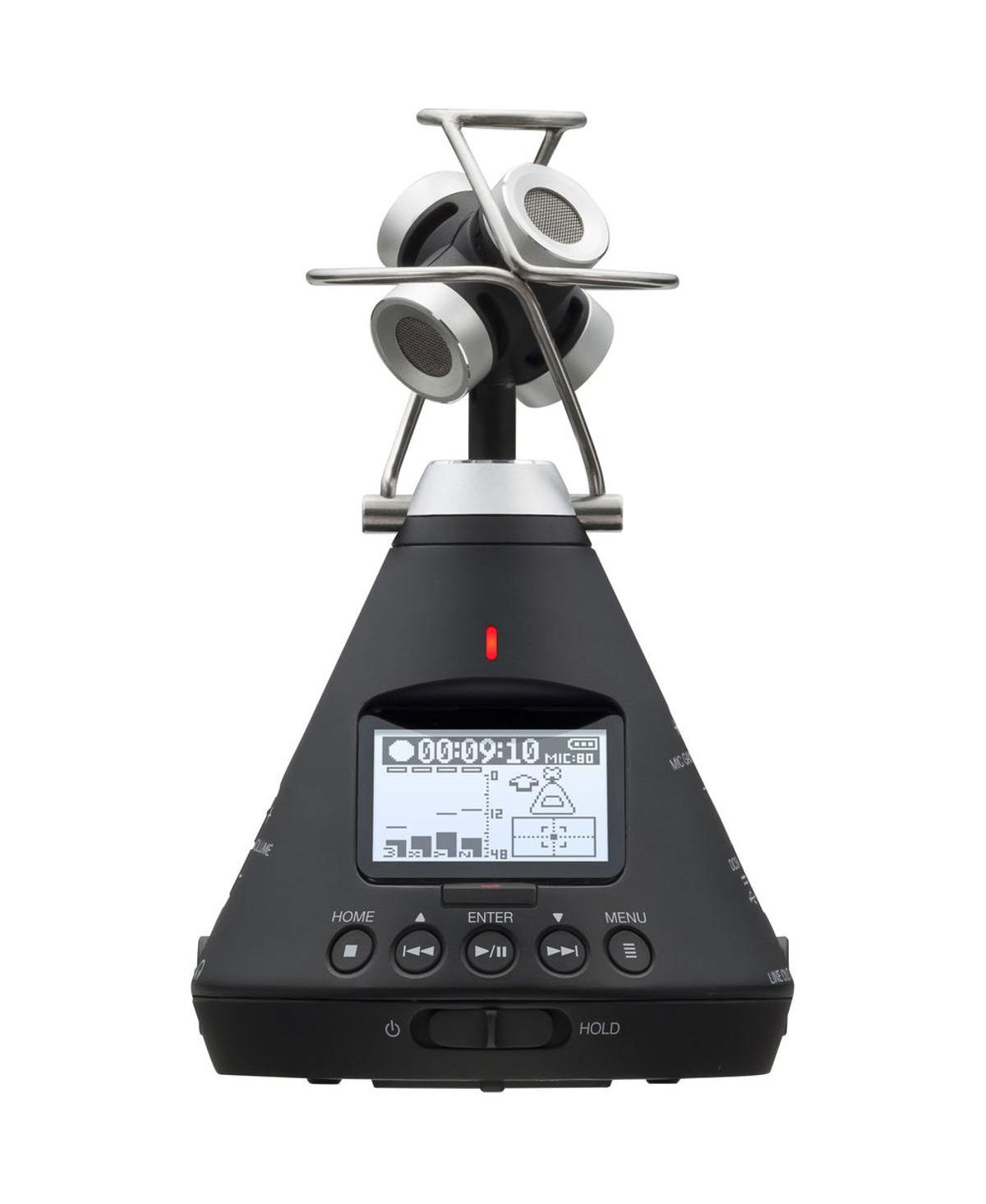 Zoom H3-vr 360 Degree Virtual Reality Handy Audio Recorder with Built-In Ambisonics Mic Array