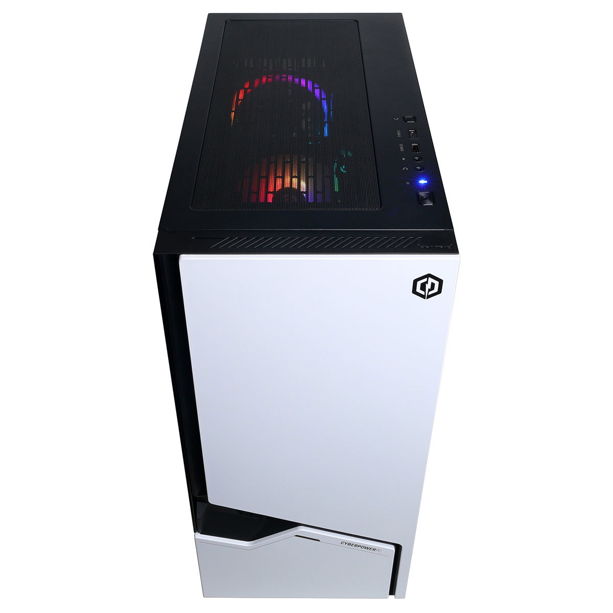 CyberPowerPC Gamer Master Gaming Desktop Computer, Amd Ryzen 5 8400F 4.2GHz, 16GB Ram, 1TB Ssd, Amd Radeon Rx 9060 Xt 8GB, Windows 11 Home, White