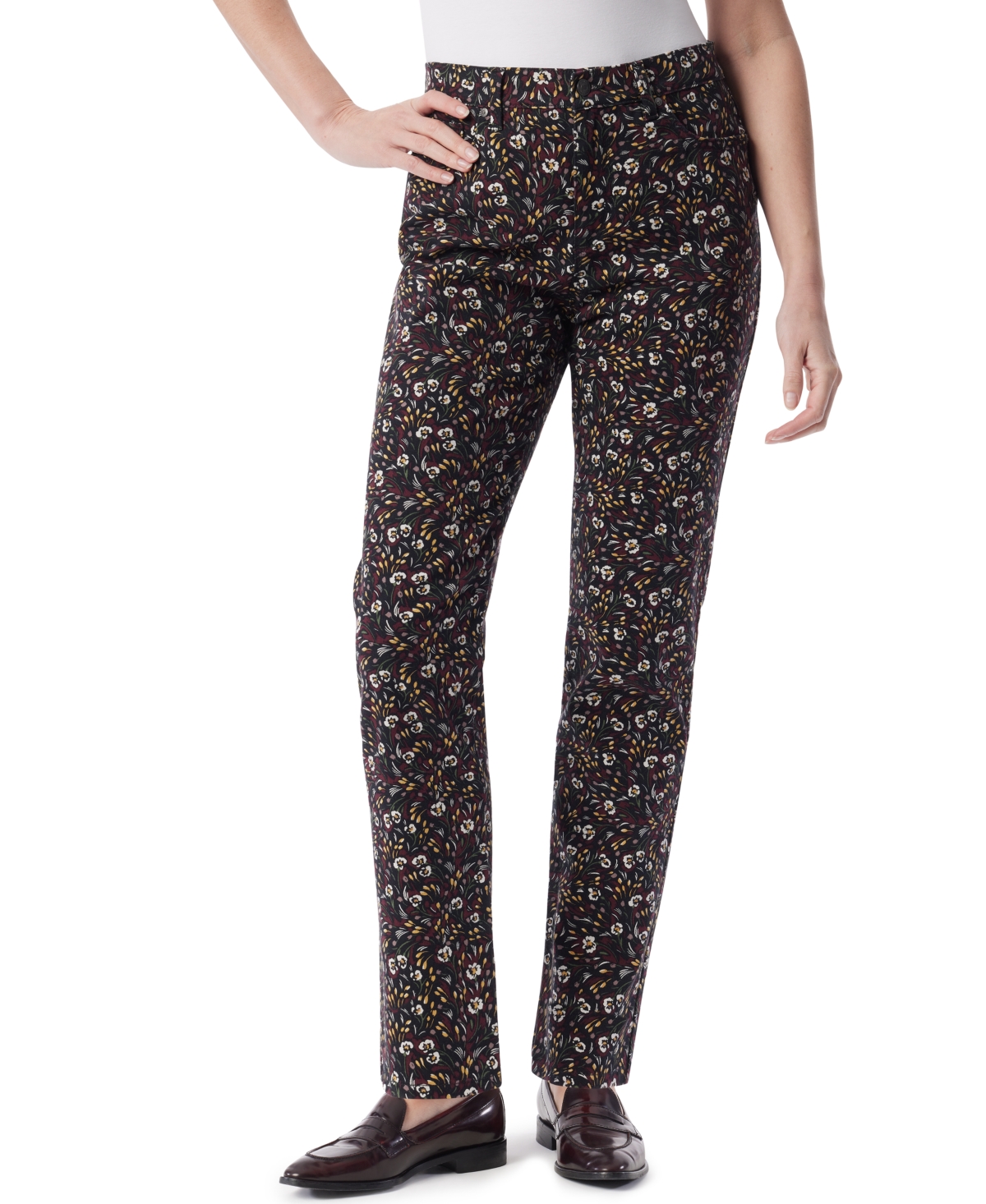 Gloria Vanderbilt Petite Amanda 5-pocket Straight Leg Jeans