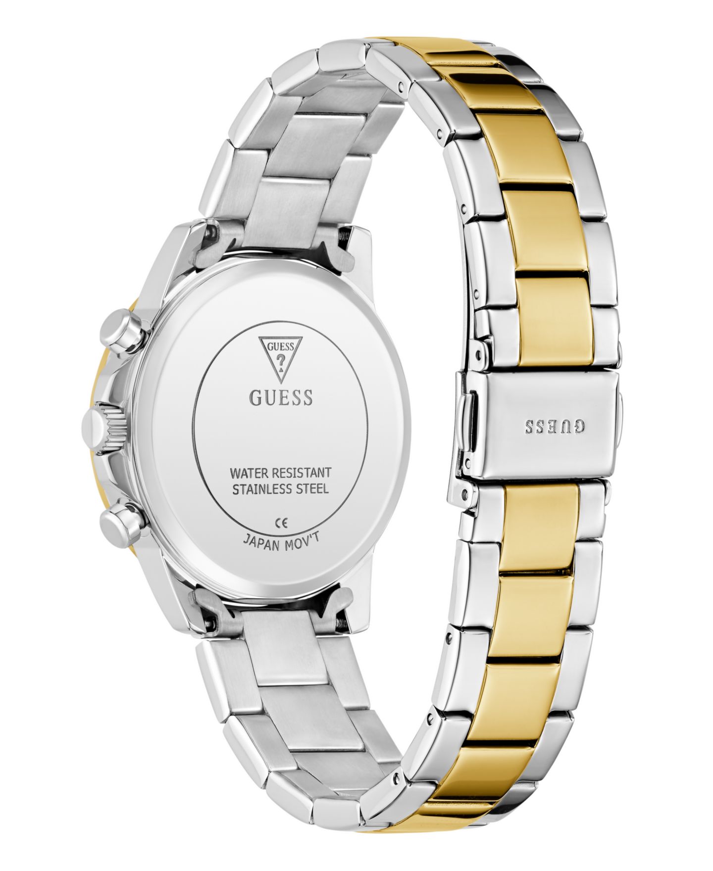 Женские двухцветные многофункциональные часы Guess, 36 мм — фото 3