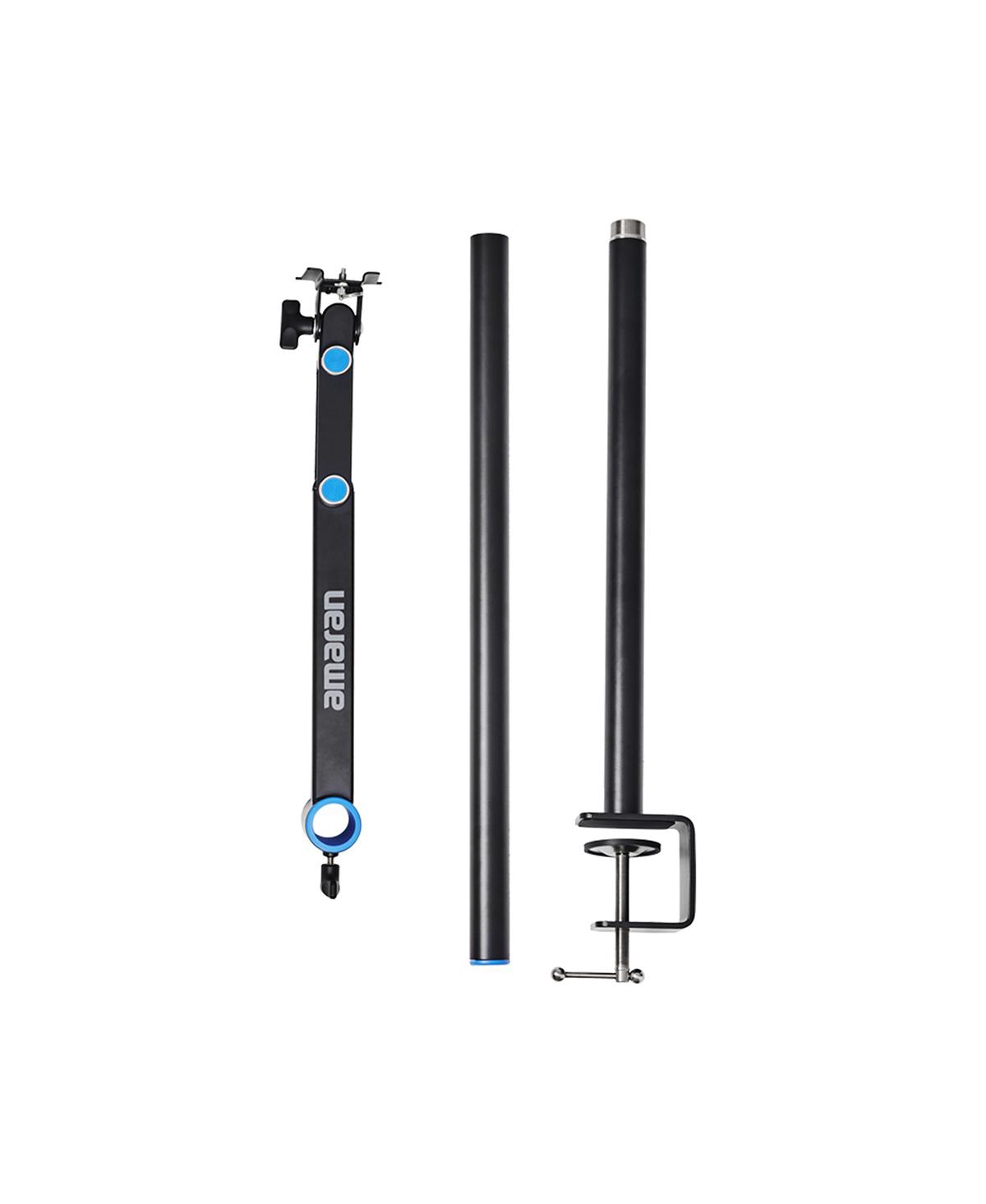amaran Verge Desk Clamp Stand, Black