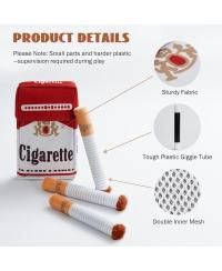 3 Packs Squeaky Puff Stick Toys with a Box,Funny Interactive Dog Toys