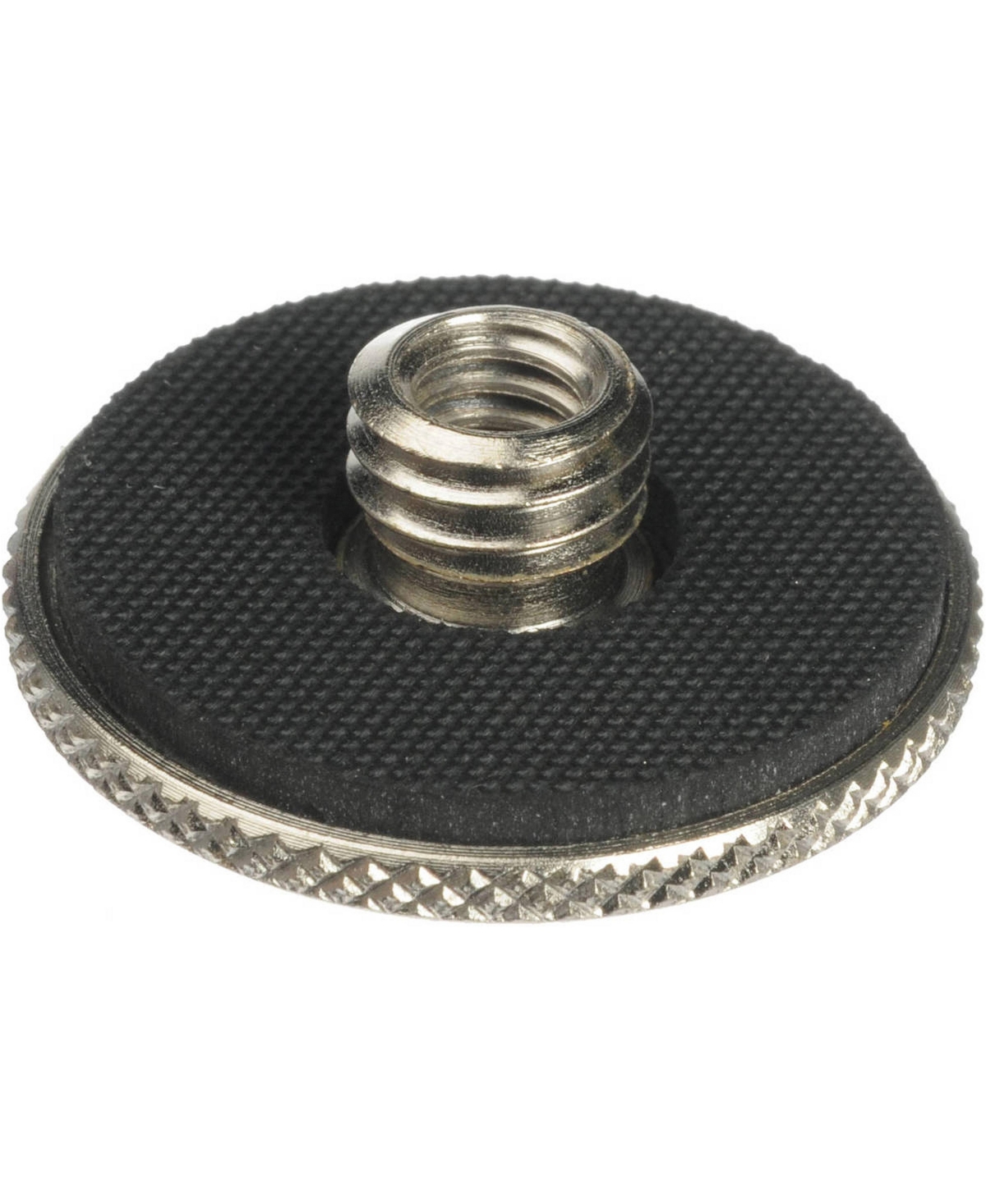 Manfrotto - Mounting Adapter, 1/4"x20 Female Thread to 3/8" Male Thread Adapter with Knurled Flange. (#3367)