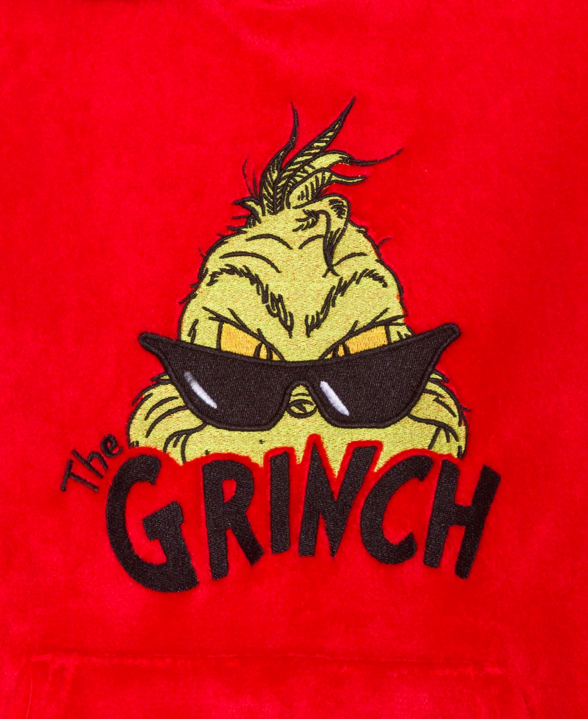 The Grinch Boys 5-20 Printed Hooded Sweatshirt In Red