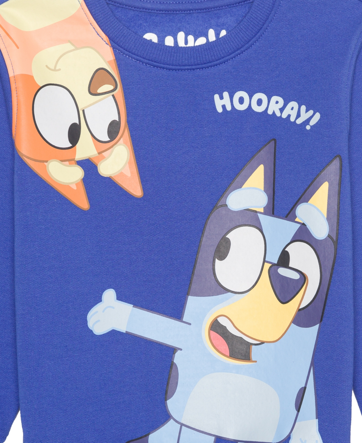 Bluey Boys Toddler 2t-5t 3-piece Printed T-shirt, Short-sleeve T-shirt And Joggers Set In Blue