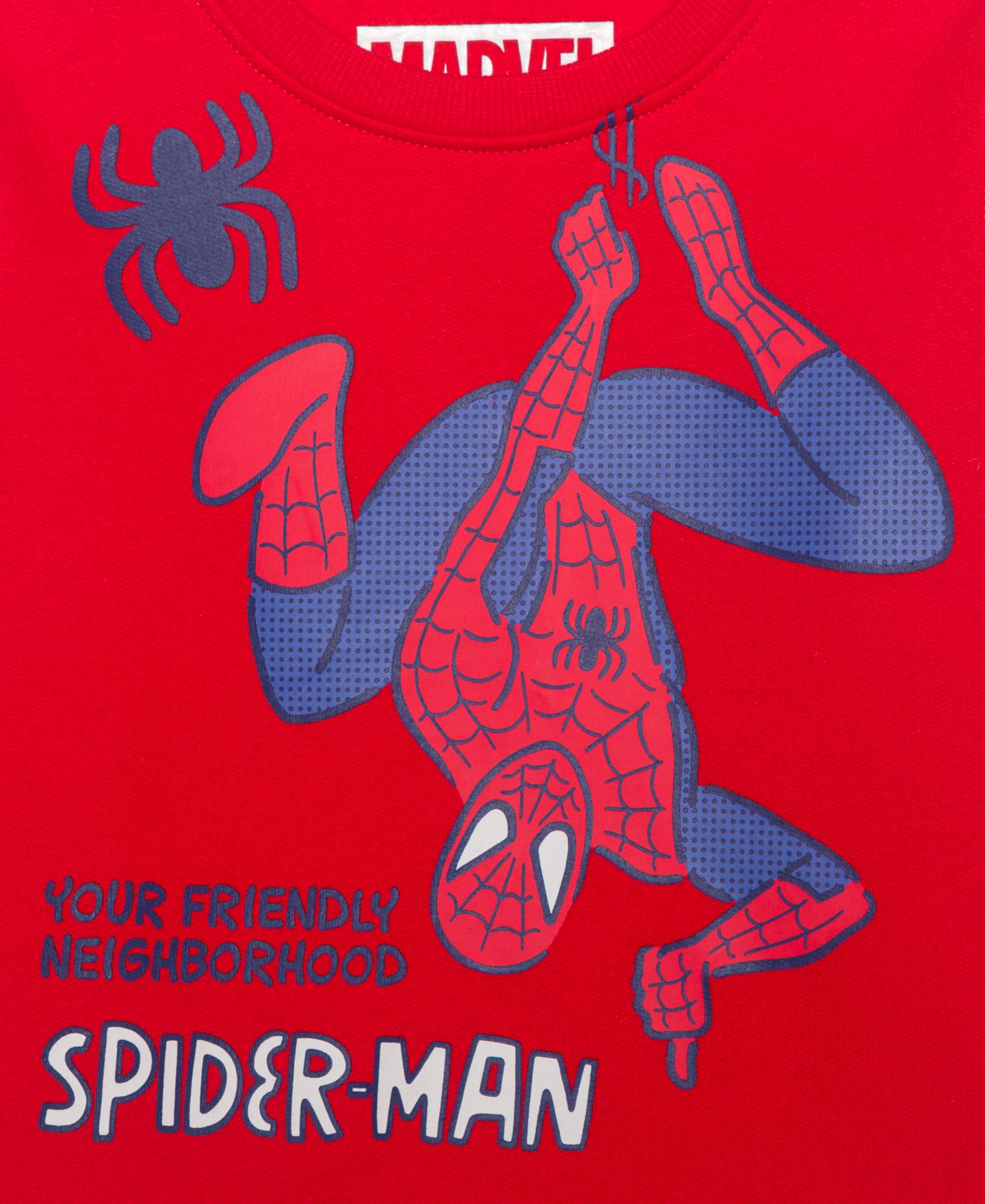 Комплекты Spider-Man Printed T-Shirt, Short-Sleeve T-Shirt and Joggers, 3-Piece Set для мальчиков-малышей, цвет: Красный / Синий — фото 3