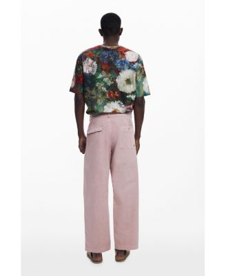 Men's Long pants with topstitching