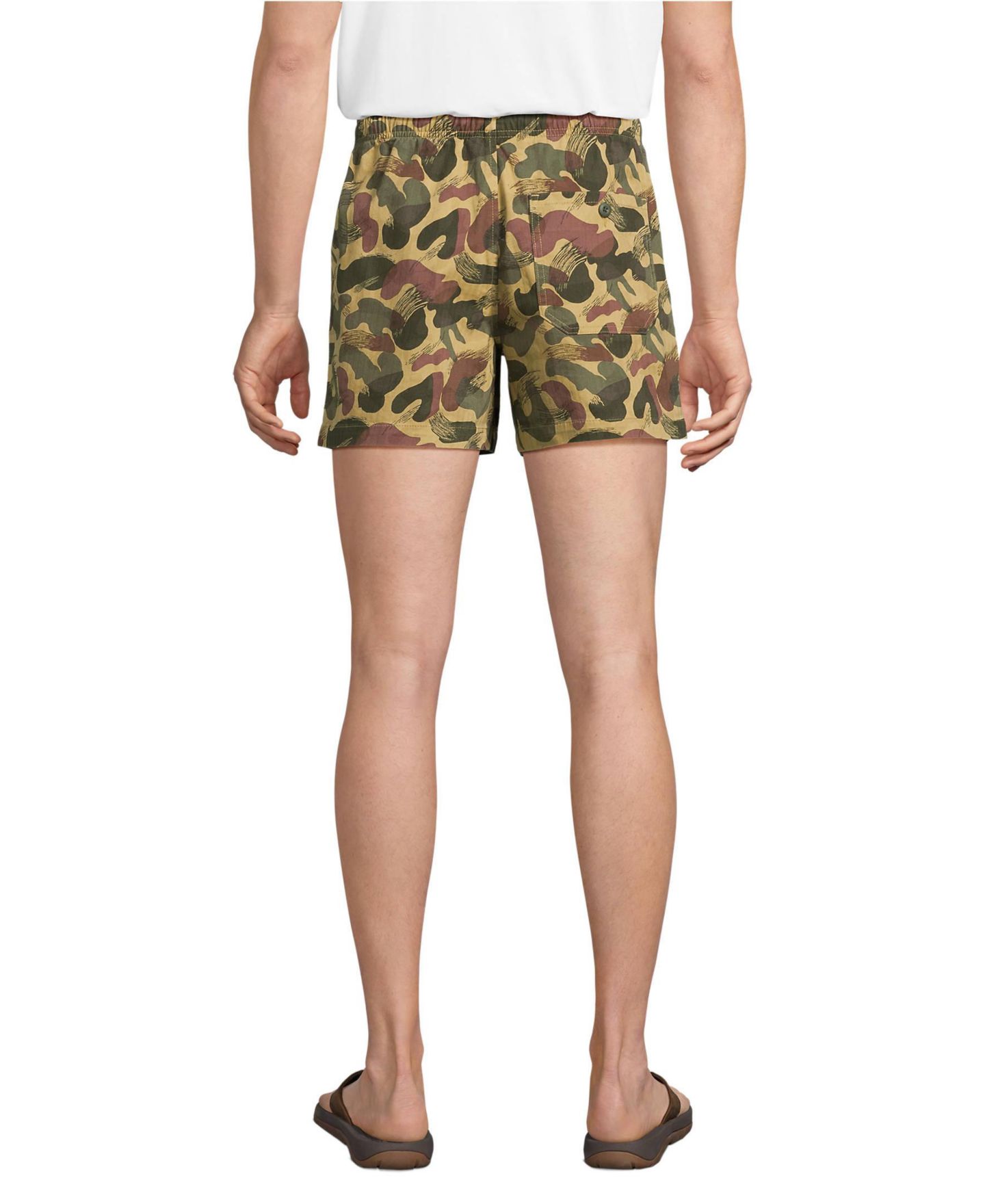 Мужские шорты Lands' End Knockabout Fatigue Short, цвет: Песочный камуфляжный — фото 2