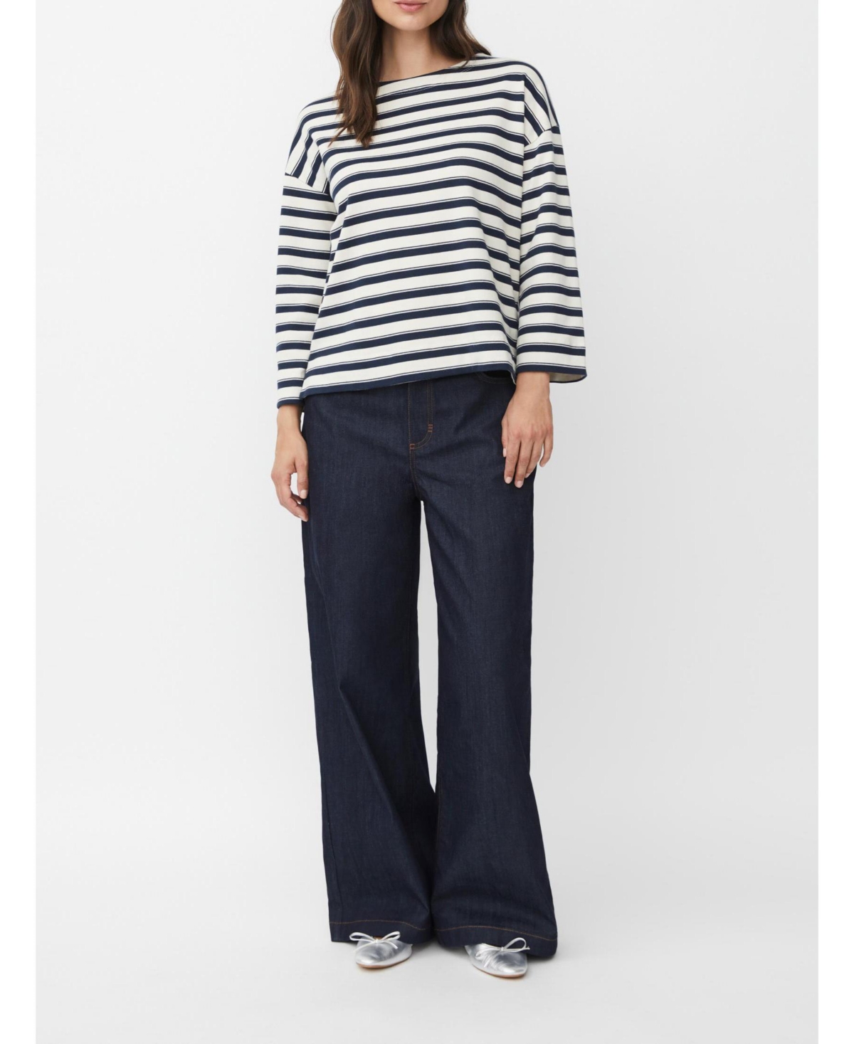 Masai Copenhagen Women's Wide Leg Button Fastening Jeans