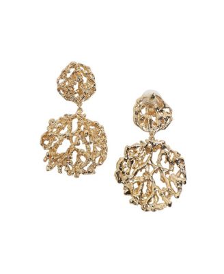 Dewy Dahlia Drop Earrings
