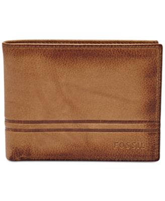 Fossil - Men's Watts Leather Bifold with Flip ID