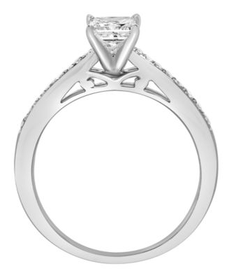 Diamond Engagement Ring (1 ct. t.w.) in 14k White Gold