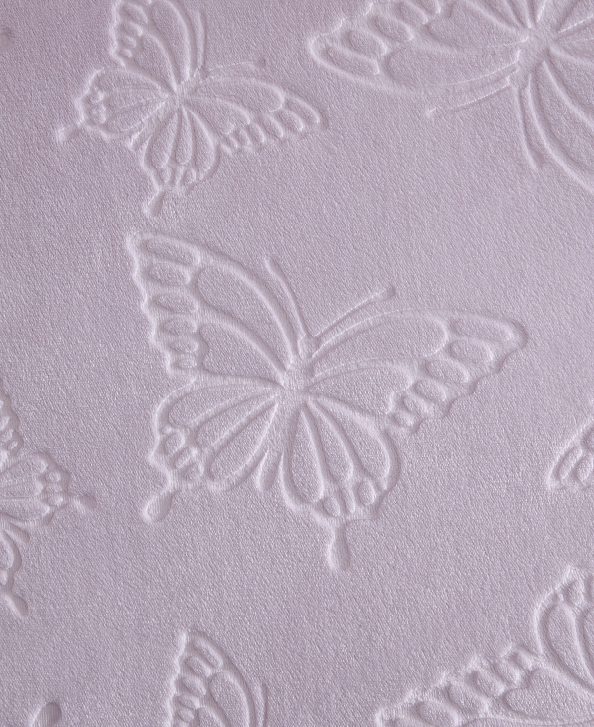 Betsey Johnson Butterfly Embossed Plush Comforter Set