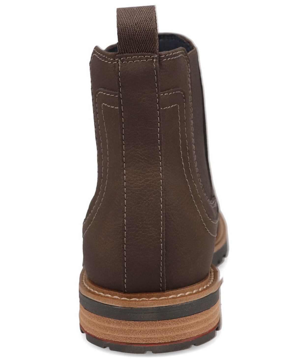 Dockers Mens Camden Rugged Chelsea Boot In Brown