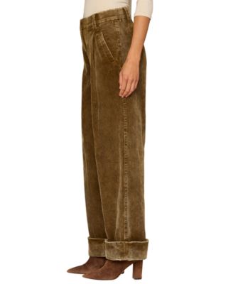 Petite "Ab"Solution Corduroy Skyrise Trousers