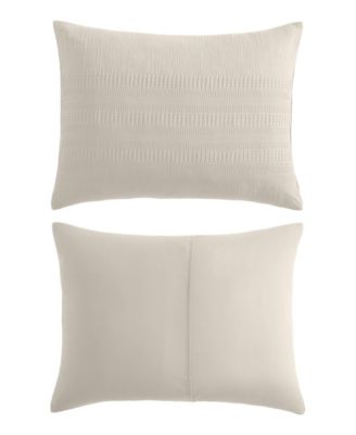 Solid Variegated Waffle 3-Pc. Comforter Set, Full/Queen