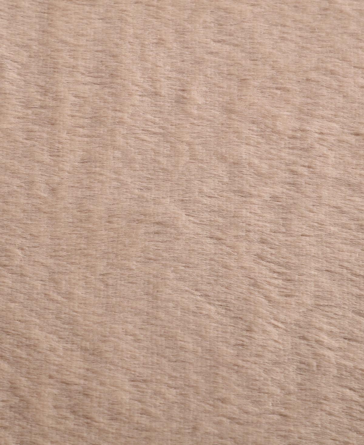 Kenneth Cole New York Solid Faux Fur Throw Blanket, 70" X 50" In Brown
