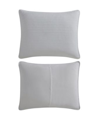 Solid Washed Channel Stitch 3-Pc. Quilt Set, King