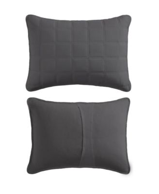 Solid Stonewashed 3-Pc. Quilt Set, Full/Queen