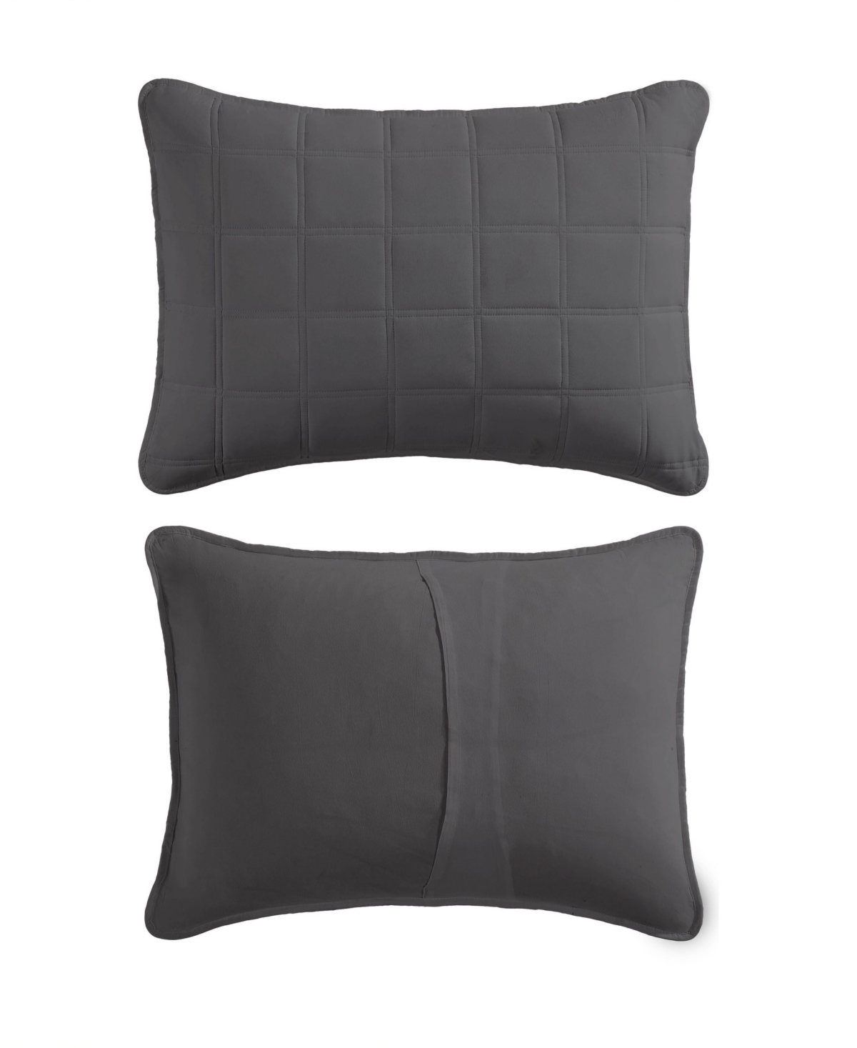 Kenneth Cole New York Solid Stonewashed 3-pc. Quilt Set, Full/queen In Black