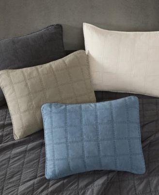 Solid Stonewashed 2-Pc. Quilt Set, Twin