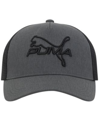 Puma Embroidered Snap-on Gray Black Unisex Hat OS Puma Cap - Etsy main image 4