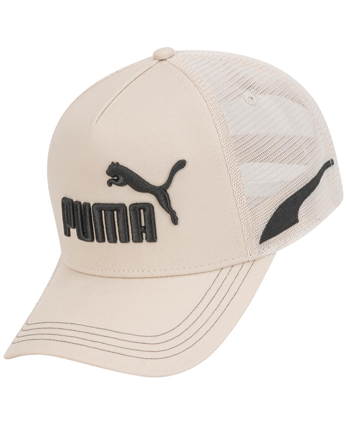 Puma Men's Embroidered Desert Trucker Cap In Neutral