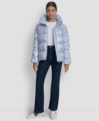 Women's Long Sleeve Quilted Puffer Jacket