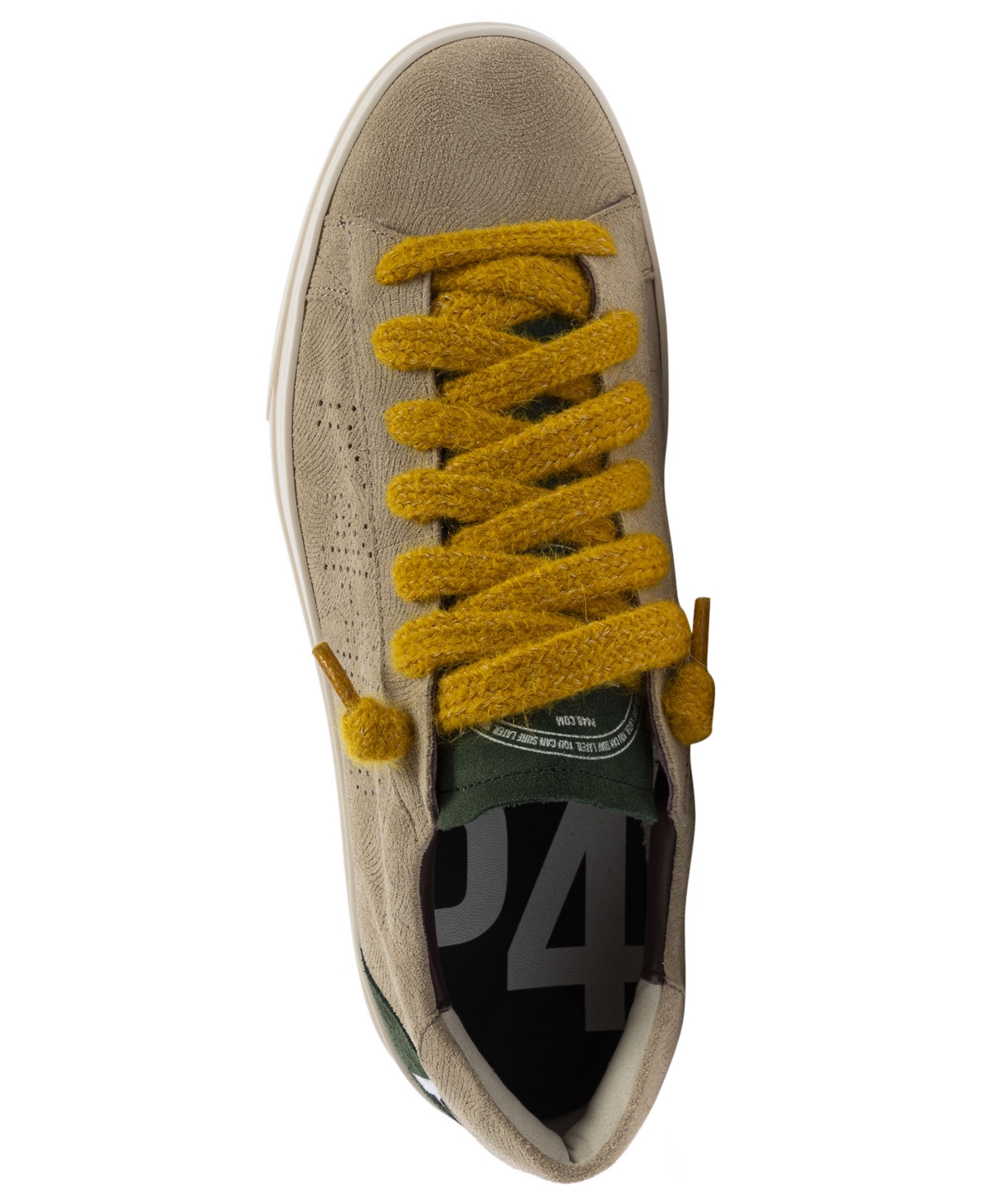 P448 Men's Jack Embossed Print Lace-Up Shoes