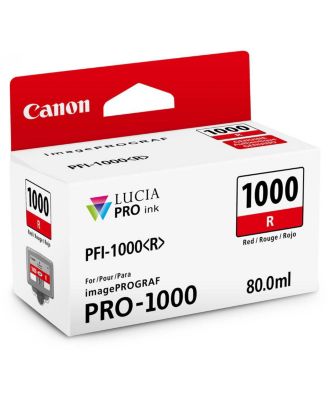 3 Pack PFI-1000R Red LUCIA PRO ink for imagePROGRAF PRO-1000