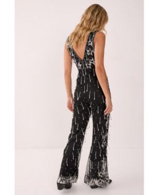 Women's Droplet Plunge Jumpsuit