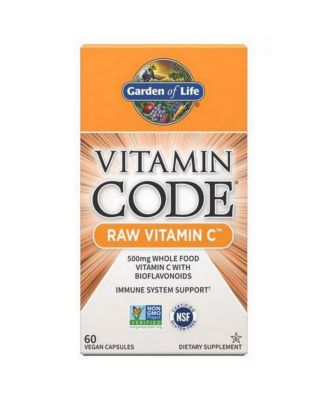 Garden of Life Vitamin Code ,Raw Vitamin C 60 Caps