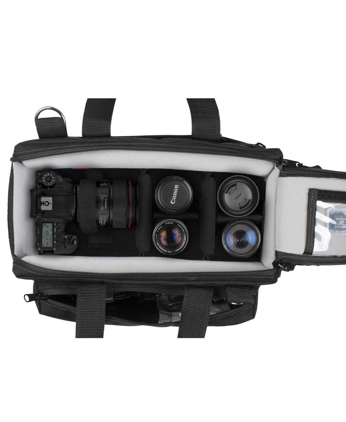 Porta Brace Dual-Zipper Cargo Bag for Canon Eos 6D Mark Ii Camera and Accessories