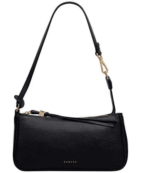 Женская сумка Radley London Carlton Close Mini Pebble Leather Shoulder, цвет: Чёрный