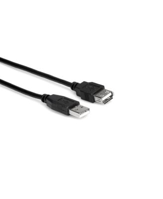 10' USB 2.0 "A" Male to "A" Female Extension Cable - 2-Pack