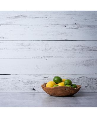 Duo Board - 24x24" Double Sided Surface Board, Whitewash/Hickory Planks