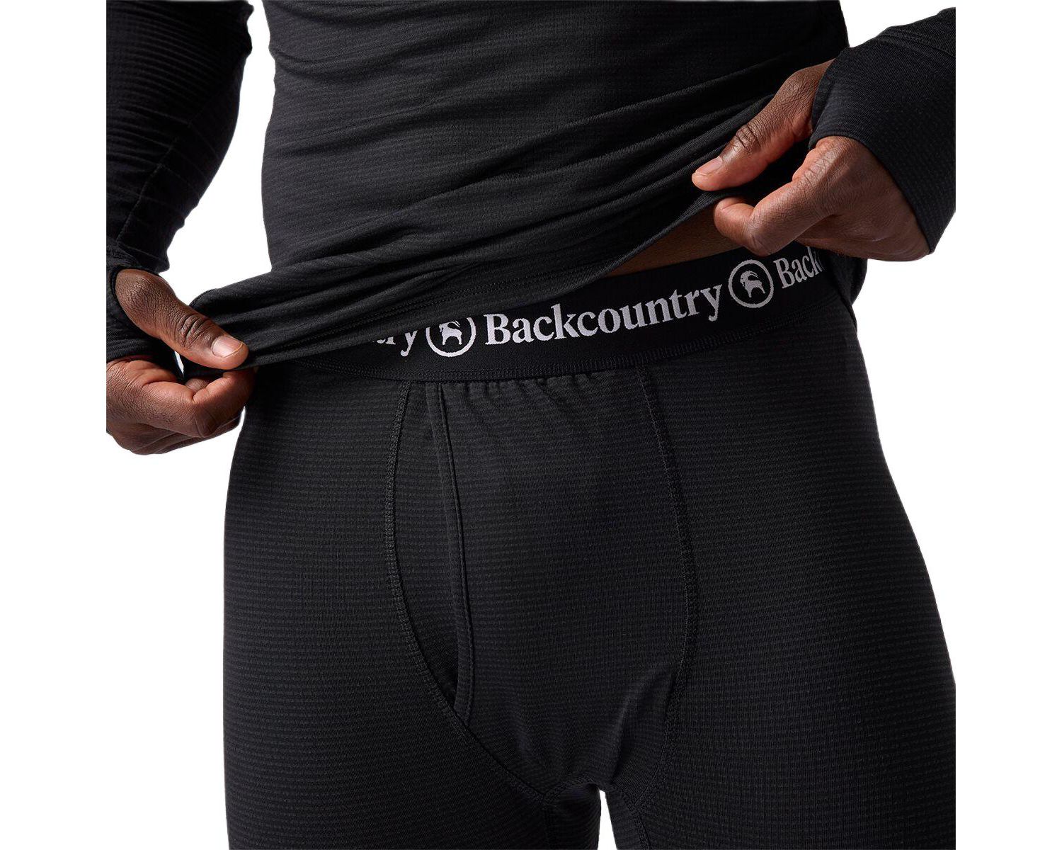 Men's Pines Microgrid Ultra-Lt Baselayer Bottom Lightweight Long Underwear Bottoms