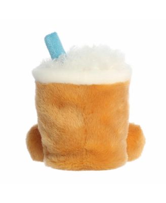 Mini Ashley Iced Coffee Palm Pals Adorable Plush Toy Brown 5"