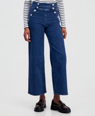 Women's Alina Wide-Leg Sailor Jeans