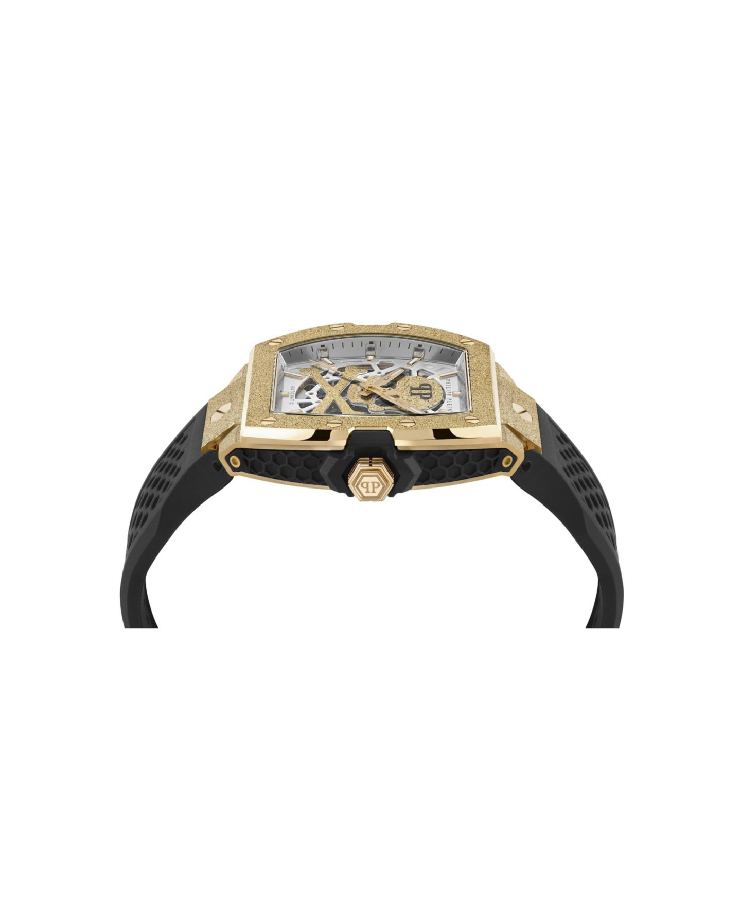 Мужские часы Philipp Plein Gold Stainless Steel Watch, 44mm — фото 2