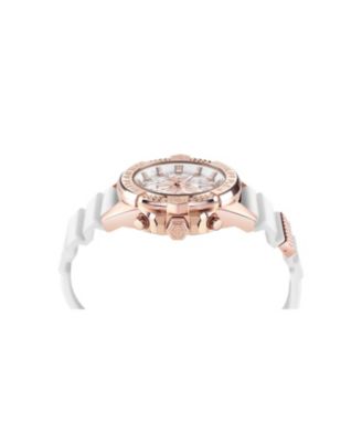 Men's Rose Gold Stainless Steel Watch, 44mm
