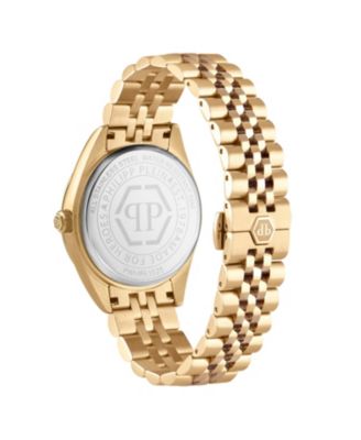 Men's Black Stainless Steel Watch, 41mm