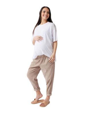 Women's Maternity Drapey Ankle Pant