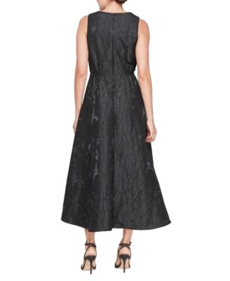 Petite Sleeveless High Low Dress