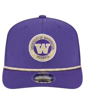 Men's Purple Washington Huskies COOLERA 9SEVENTY Rope Stretch-Snap Hat