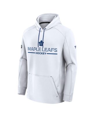 Men's White Toronto Maple Leaf's Authentic Pro Rink Hoodie