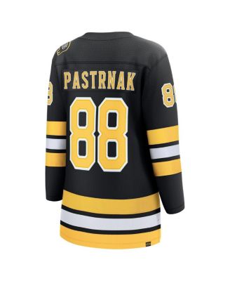 Women's David Pastrnak Black Boston Bruins Home Breakaway Player Jersey